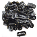 Wig/ Extension Clips Black - Pack of 48